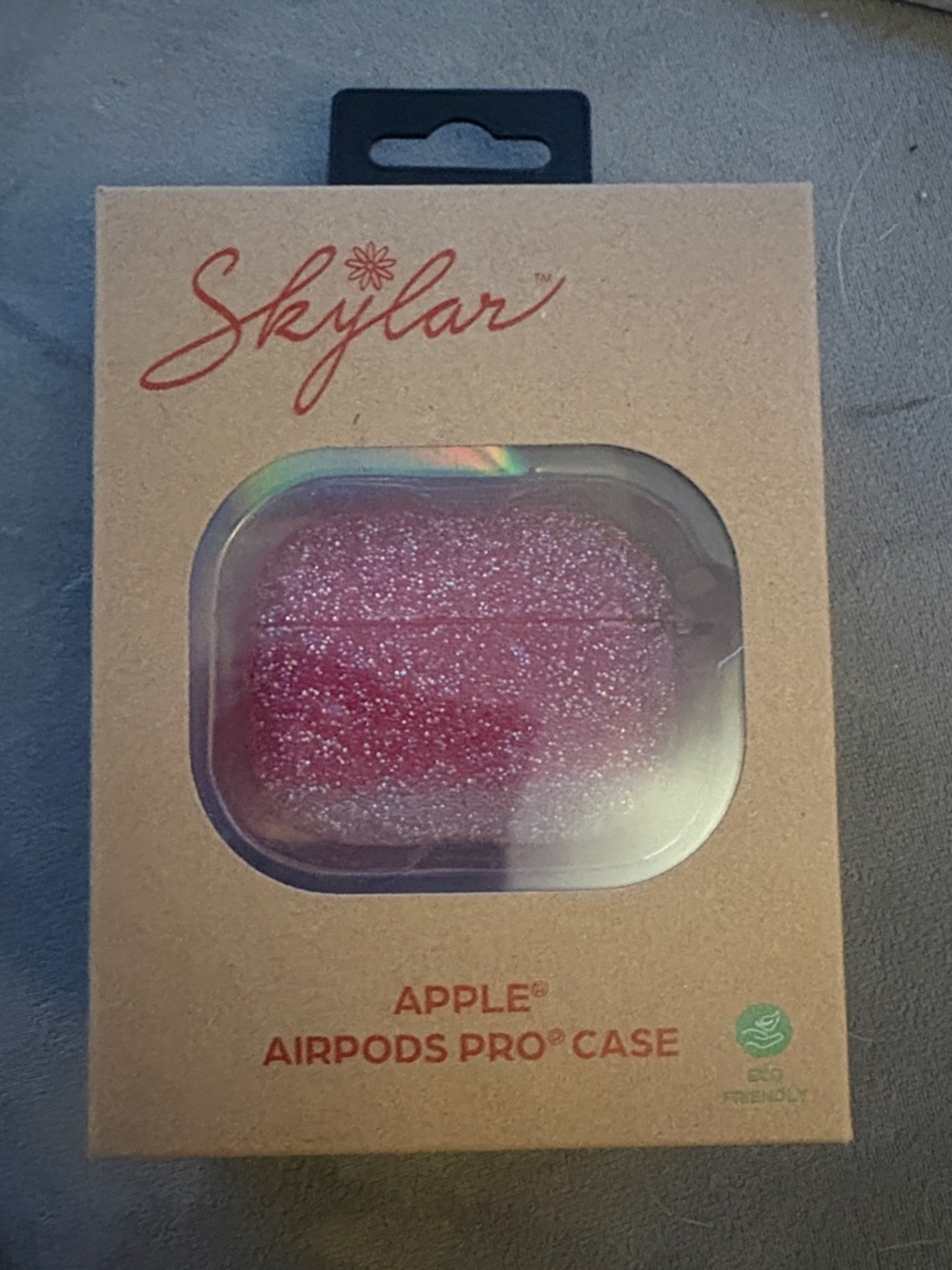 Skylar Glitter Pink AirPods Pro Case - Compatible with Apple AirPods Pro